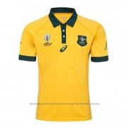 Camiseta Australia Rugby RWC 2019 Amarillo