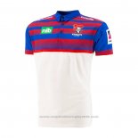 Camiseta Polo Newcastle Knights Rugby 2021 Blanco