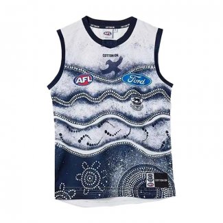 Camiseta Geelong Cats AFL 2021 Indigena
