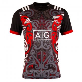 Camiseta Nueva Zelandia Maori All Blacks Rugby 2019 Entrenamiento