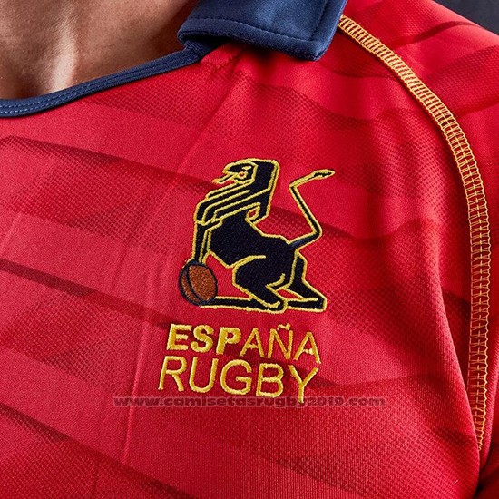 Camiseta Espana Rugby 2019-2020 Rojo